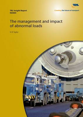 Book cover for The Management and Impact of Abnormal Loads