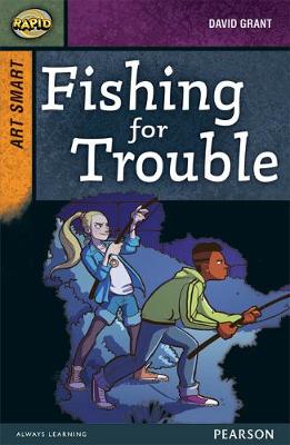 Book cover for Rapid Stage 8 Set A: Art Smart: Fishing for Trouble 3-pack