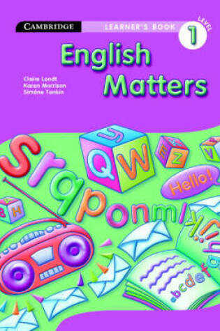 Cover of English Matters Grade 1 Learner's Book