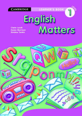 Book cover for English Matters Grade 1 Learner's Book