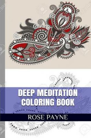 Cover of Deep Meditation Coloring Book