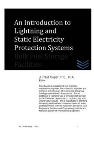 Cover of An Introduction to Lightning and Static Electricity Protection Systems