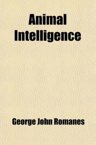 Cover of Animal Intelligence (Treatise).