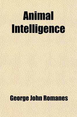 Book cover for Animal Intelligence (Treatise).