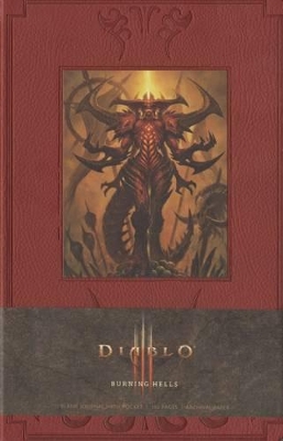 Book cover for Diablo Burning Hells Hardcover Blank Journal