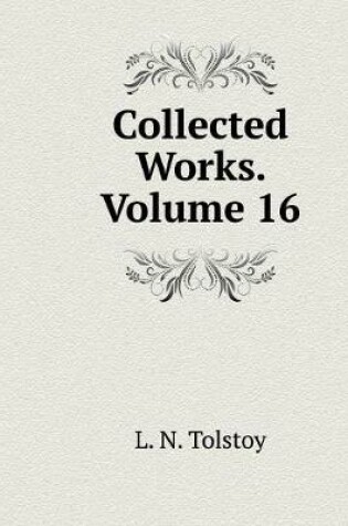 Cover of Collected Works. Volume 16