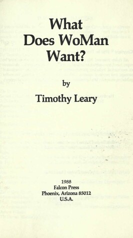 Book cover for What Does Woman Want? (Revised