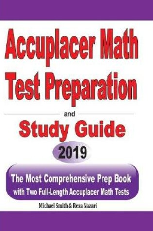 Cover of Accuplacer Math Test Preparation and study guide