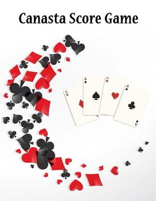 Book cover for Canasta Score Game