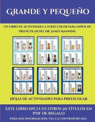 Book cover for Hojas de actividades para preescolar (Grande y pequeño)