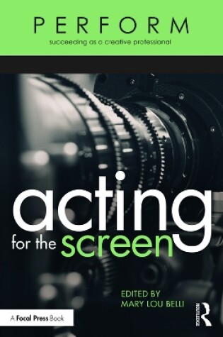 Cover of Acting for the Screen