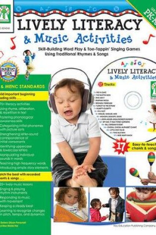 Cover of Lively Literacy & Music Activities, Grades Pk - K