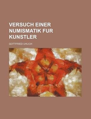 Book cover for Versuch Einer Numismatik Fur Kunstler