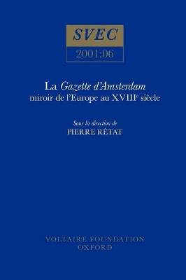 Book cover for La Gazette D'Amsterdam