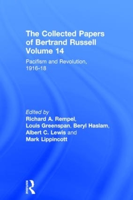 Book cover for The Collected Papers of Bertrand Russell, Volume 14