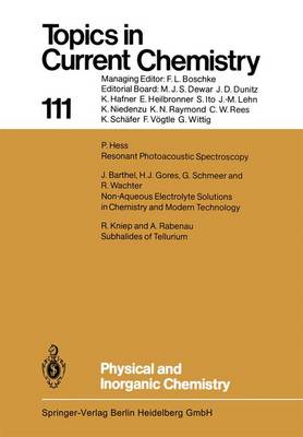 Book cover for Physical and Inorganic Chemistry