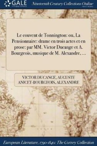 Cover of Le Couvent de Tonnington