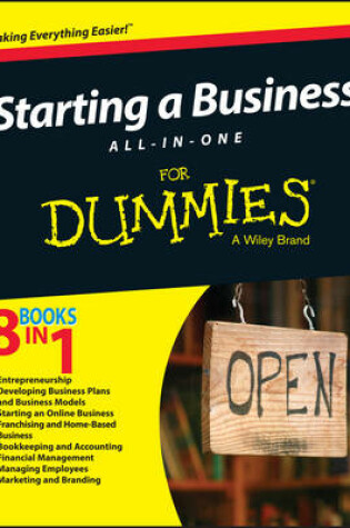 Cover of Starting a Business All–In–One For Dummies