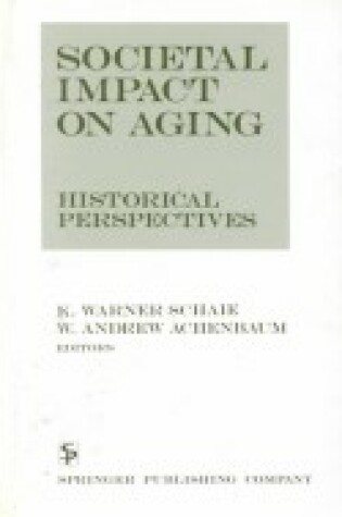 Cover of Societal Impact on Aging