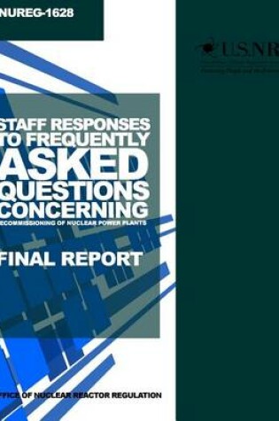 Cover of Staff Responses to Frequently Asked Questions Concerning Decommissioning of Nuclear Power Plants