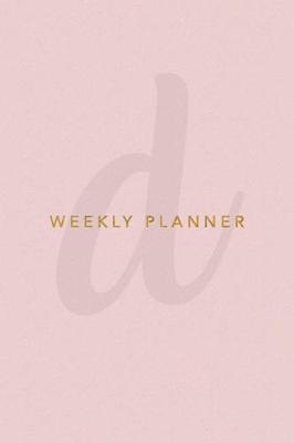 Cover of D Weekly Planner