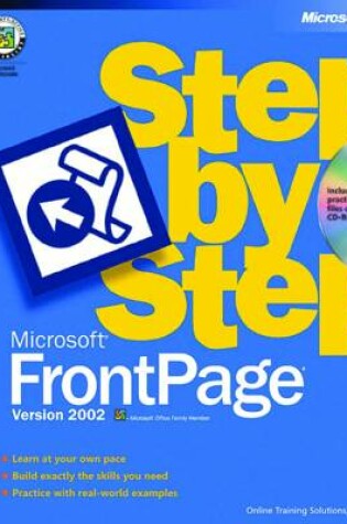 Cover of Microsoft FrontPage Version 2002 Step by Step