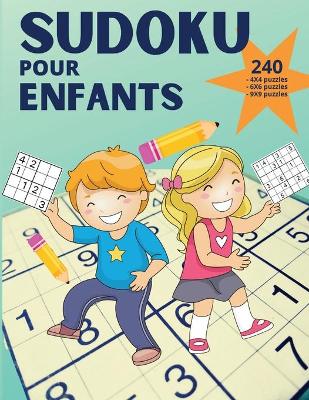 Book cover for Sudoku pour enfants - 240 puzzles