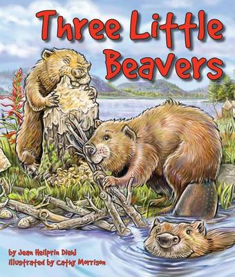 Book cover for Three Little Beavers