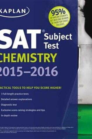 Cover of Kaplan SAT Subject Test Chemistry 2015-2016