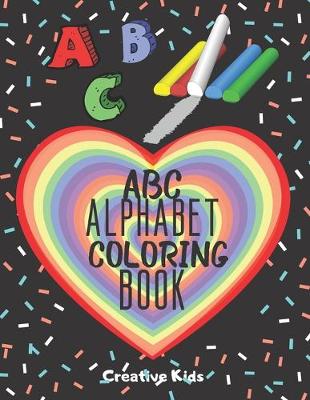 Book cover for ABC Alphabet Coloring Book