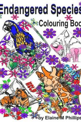 Cover of Endangered Species Colouring Book