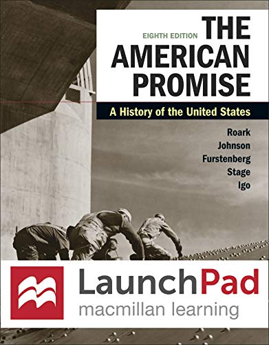 Book cover for Launchpad for the American Promise, Combined Volume (2-Term Access)