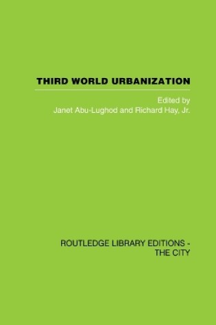 Cover of Third World Urbanization