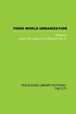 Book cover for Third World Urbanization