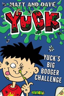 Book cover for Yuck's Big Booger Challenge and Yuck's Smelly Socks