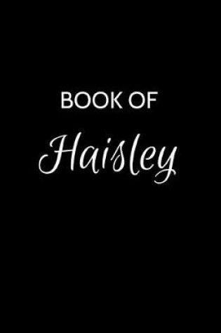 Cover of Book of Haisley