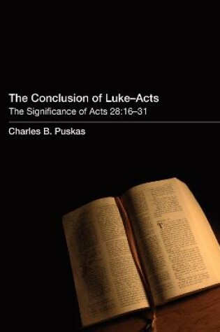 Cover of The Conclusion of Luke-Acts