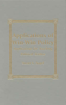 Book cover for Applications of Win-Win Policy