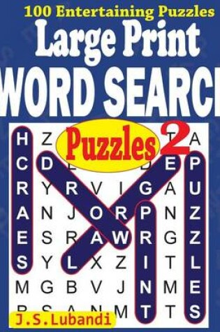 Cover of Large Print WORD SEARCH Puzzles 2