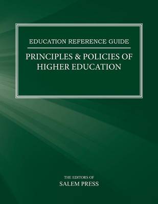 Book cover for Principles & Policies of Higher Education