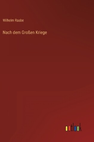 Cover of Nach dem Großen Kriege