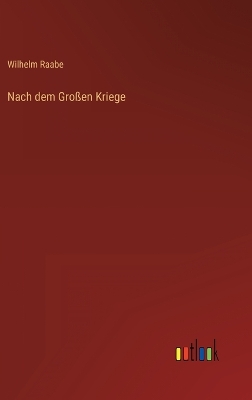 Book cover for Nach dem Großen Kriege