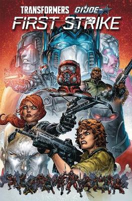 Book cover for Transformers/G.I. Joe First Strike