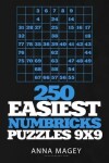 Book cover for 250 Easiest Numbricks Puzzles 9x9