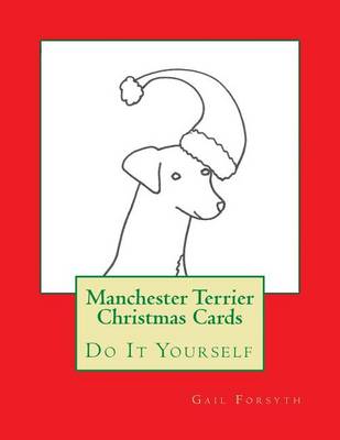 Book cover for Manchester Terrier Christmas Cards