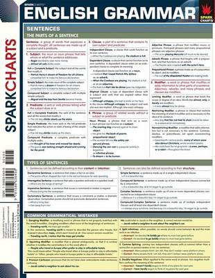 Cover of English Grammar (Sparkcharts)