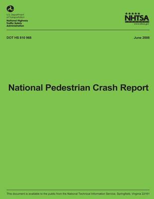 Cover of National Pedestrian Crash Report