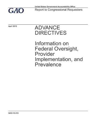 Book cover for Advance Directives