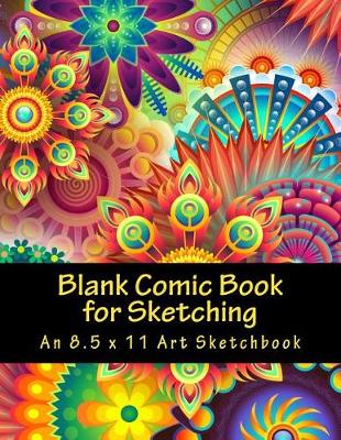 Book cover for Blank Comic Book for Sketching