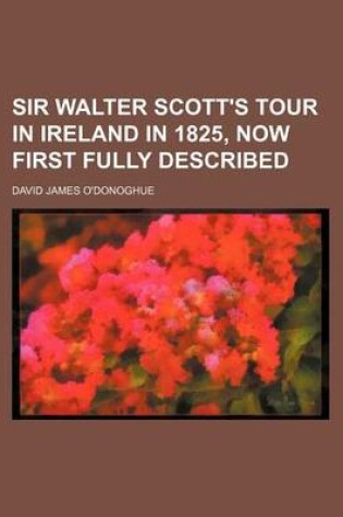 Cover of Sir Walter Scott's Tour in Ireland in 1825, Now First Fully Described